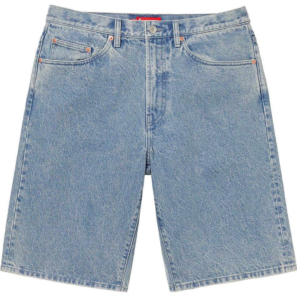 Supreme Baggy Denim Korte broek Blauw | BE236HK