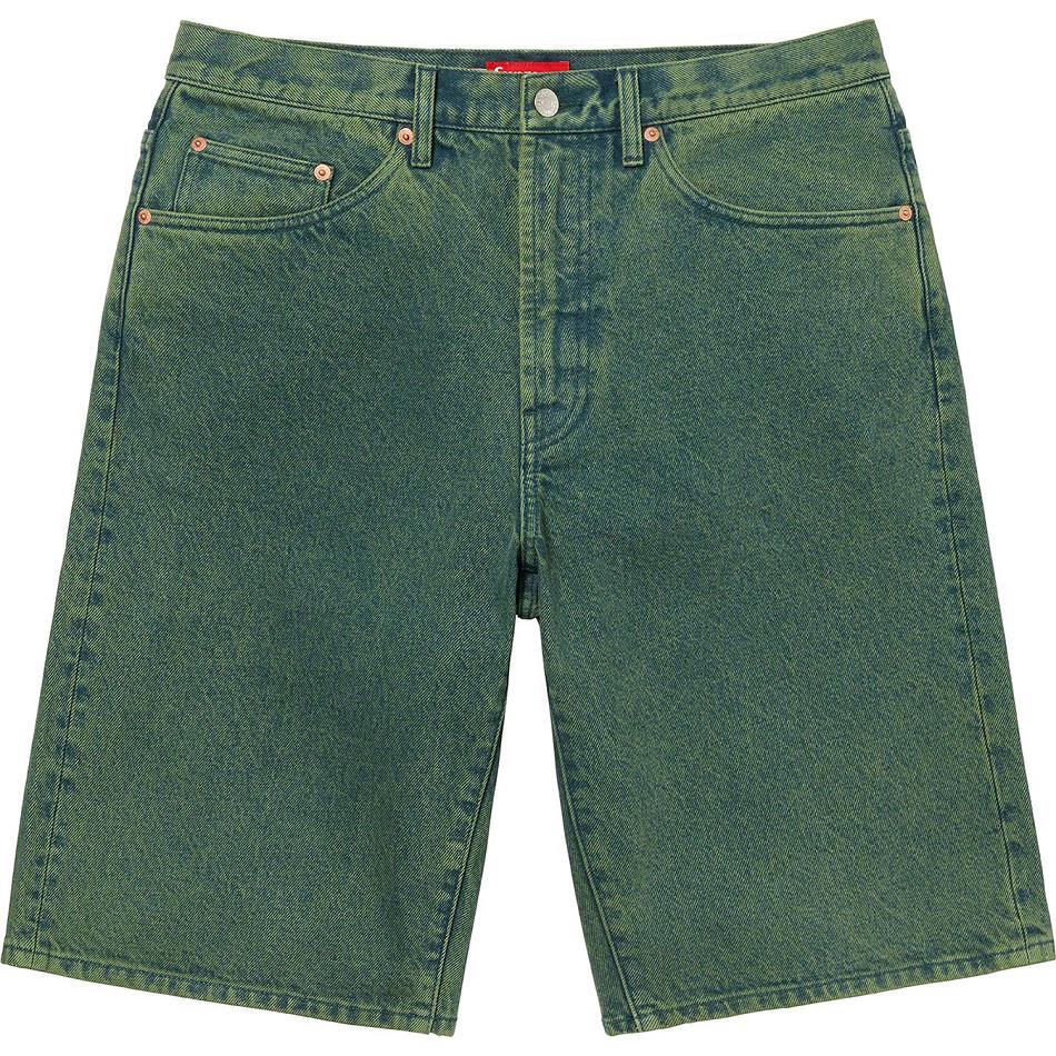 Supreme Baggy Denim Korte broek Groen | BE233DN