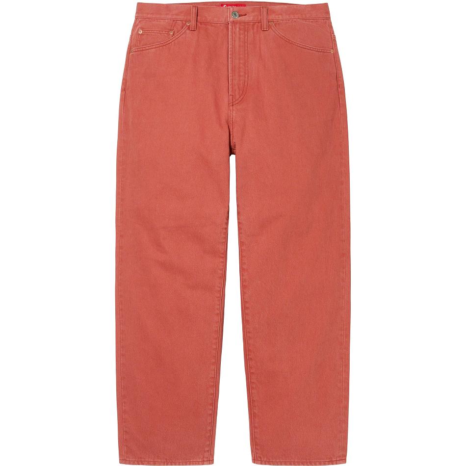 Supreme Baggy Jean Broek Oranje | BE165VD