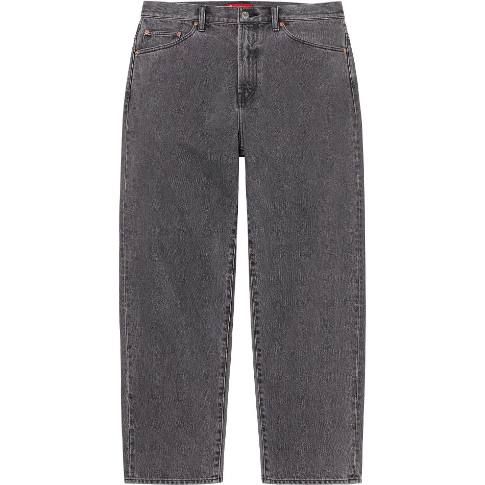 Supreme Baggy Jean Broek Zwart | BE166BC