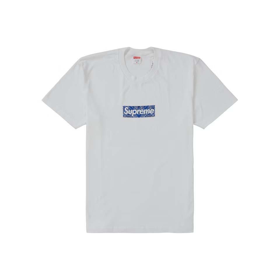 Supreme Bandana Box Logo T-shirts Wit | BE388SO