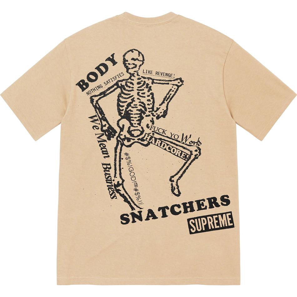 Supreme Body Snatchers Tee T-shirts Bruin | BE349NB