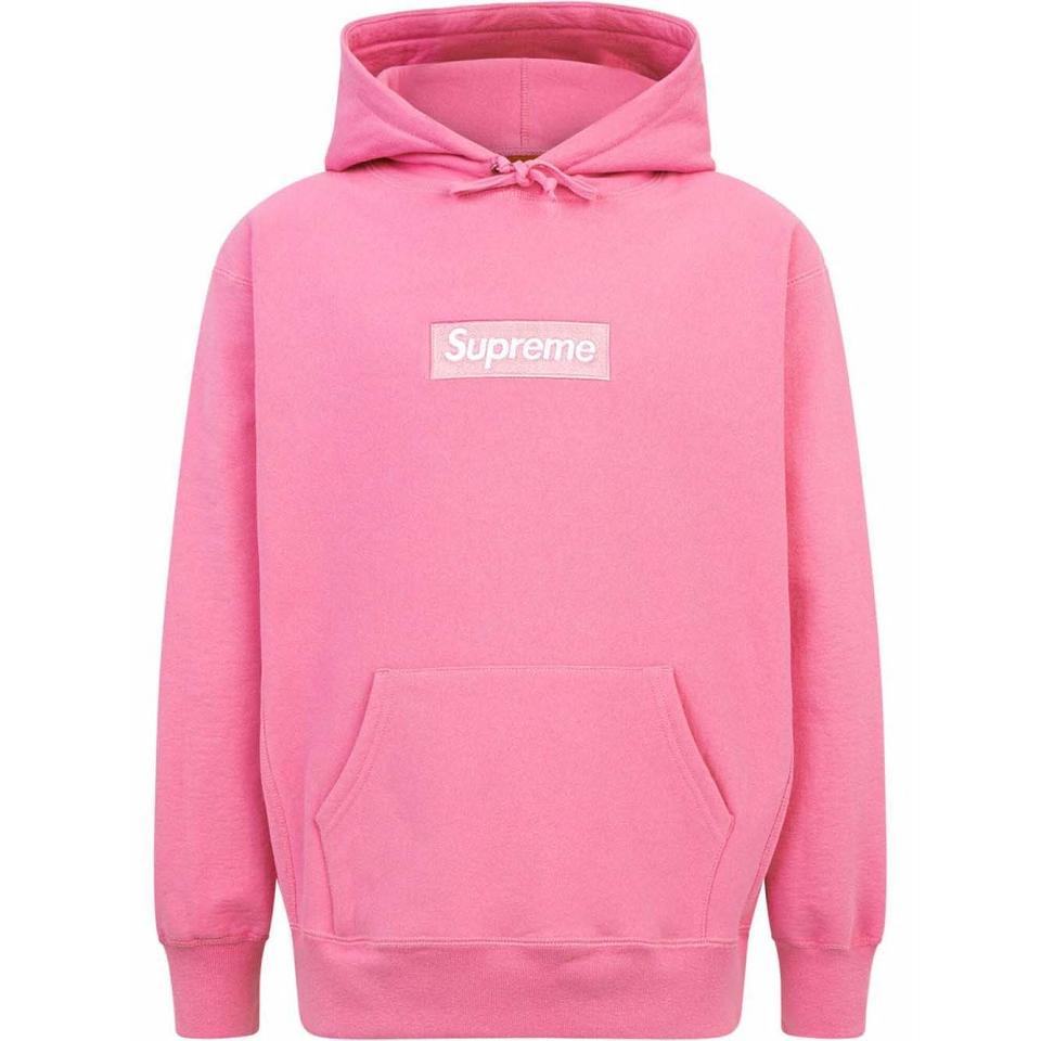 Supreme Box Logo Hoodie Roze | BE104FM