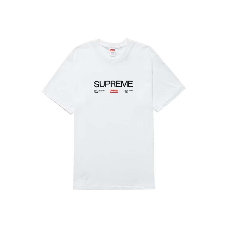 Supreme Est. 1994 Logo T-shirts Wit | BE391GL