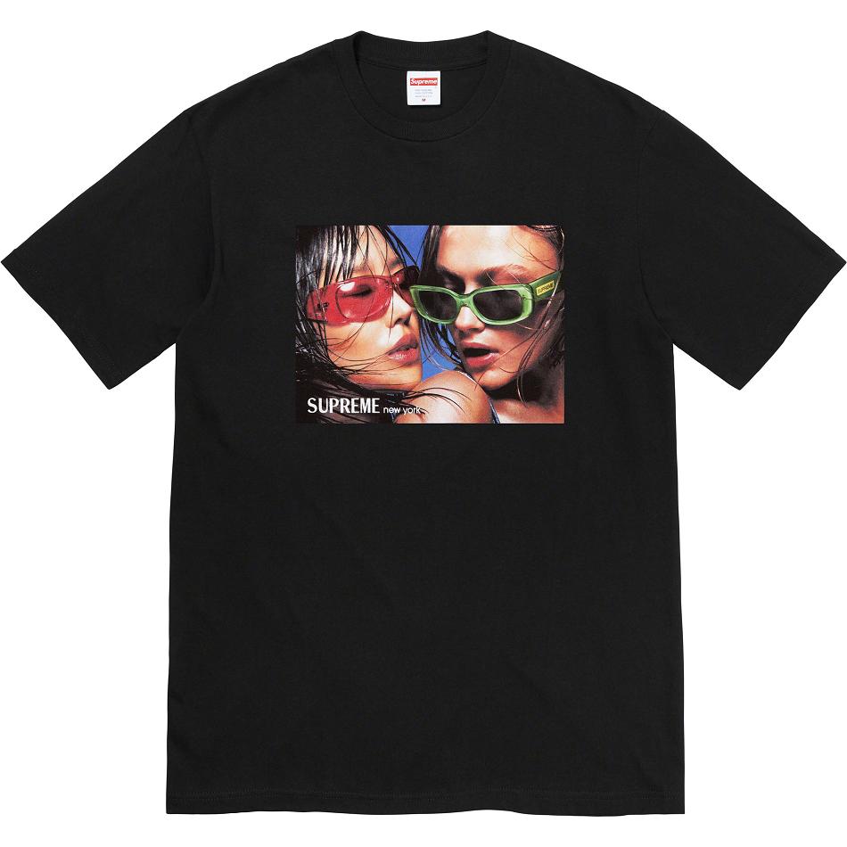 Supreme Eyewear Tee T-shirts Zwart | BE364FM