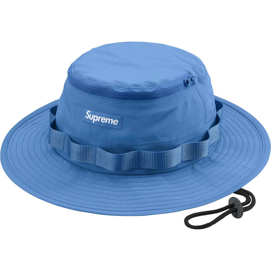 Supreme GORE-TEX PACLITE® Net Boonie Hoeden Blauw | BE455QZ