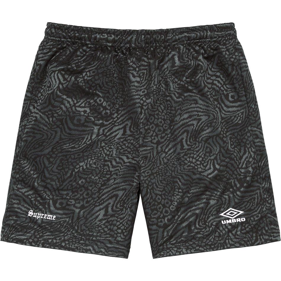 Supreme Jacquard Animal Print Soccer Korte broek Zwart | BE230PQ