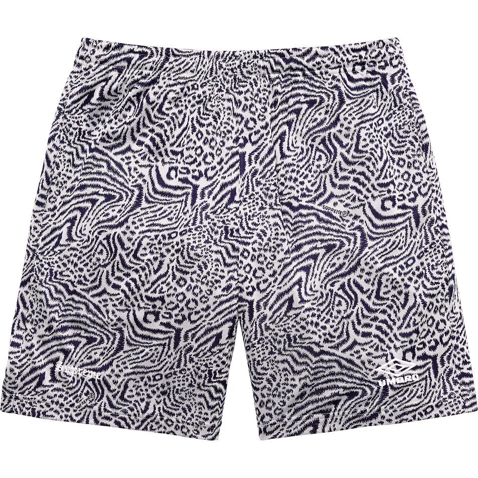 Supreme Jacquard Animal Print Soccer Korte broek Donkerblauw | BE231AP