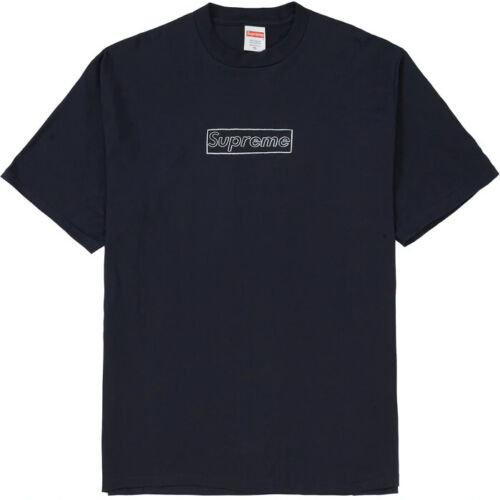 Supreme KAWS Chalk Box Logo T-shirts Zwart | BE393JJ