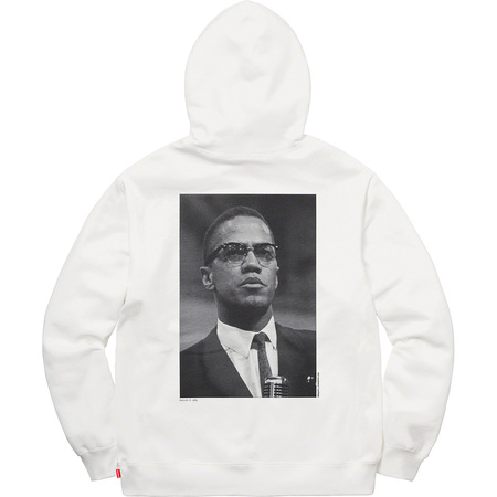 Supreme Malcolm X For Hoodie Wit | BE119EX