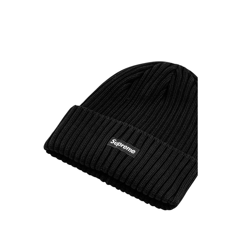 Supreme Overdyed Logo Beanie Hoeden Zwart | BE483EX