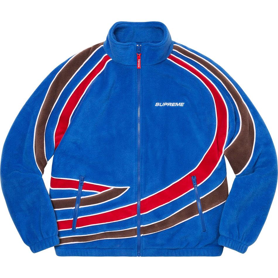 Supreme Race Fleece Jassen Blauw | BE148YU