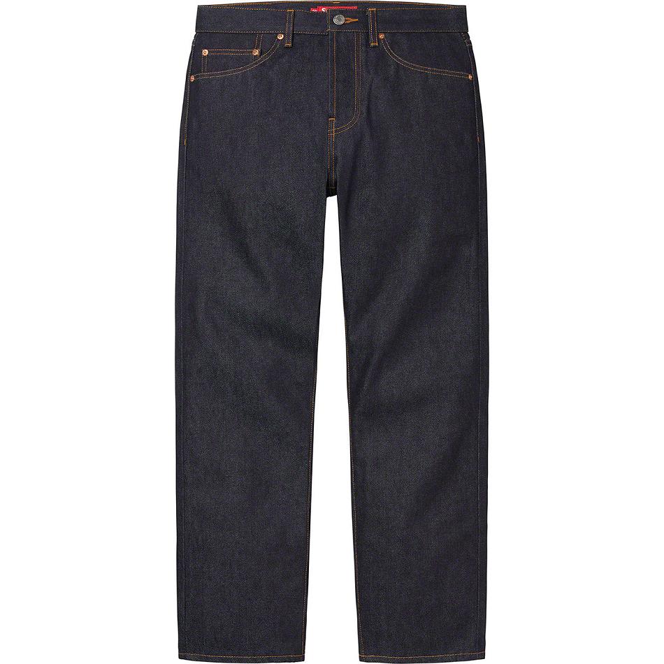 Supreme Rigid Slim Jean Broek Zwart | BE155DN