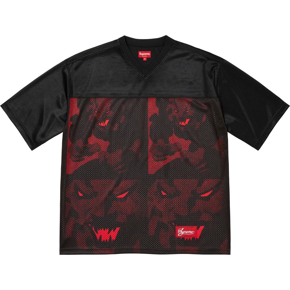 Supreme Ronin Football Jersey Truien Zwart | BE286FM