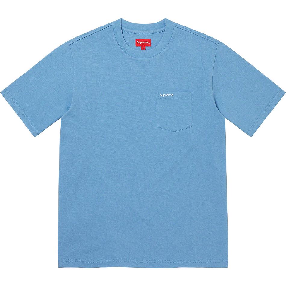 Supreme S/S Pocket Tee Truien Turquoise | BE275EX