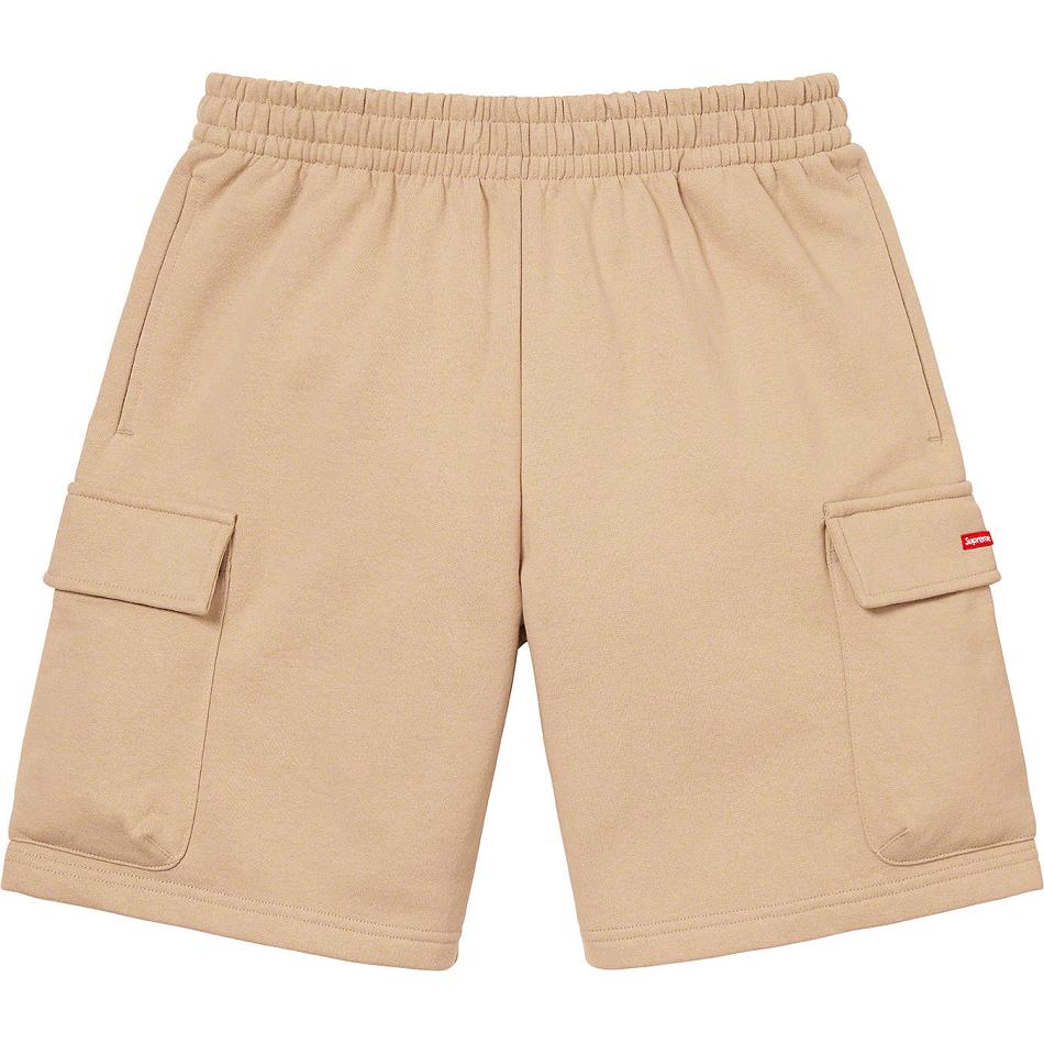 Supreme Small Box Baggy Cargo Sweat Korte broek Bruin | BE225TV