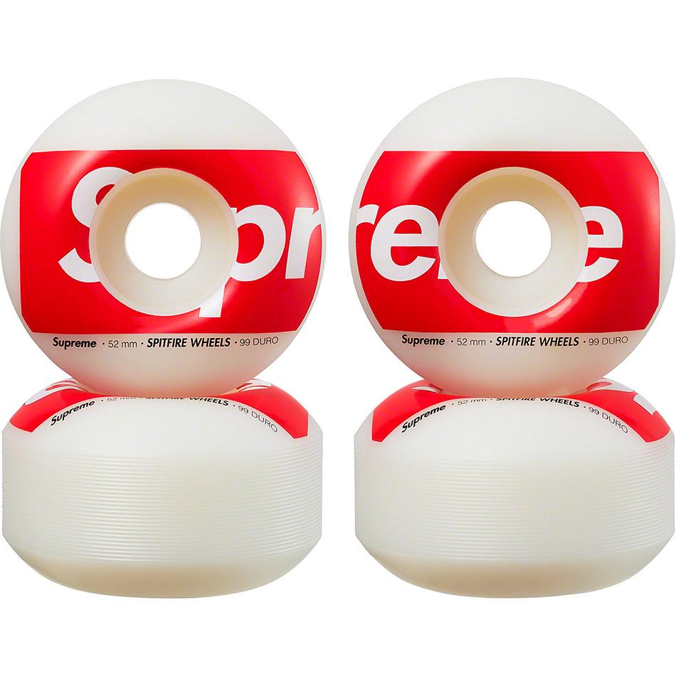 Supreme Spitfire® Shop Wheels (Set of 4) Skateboard Accessoires Wit | BE415DN