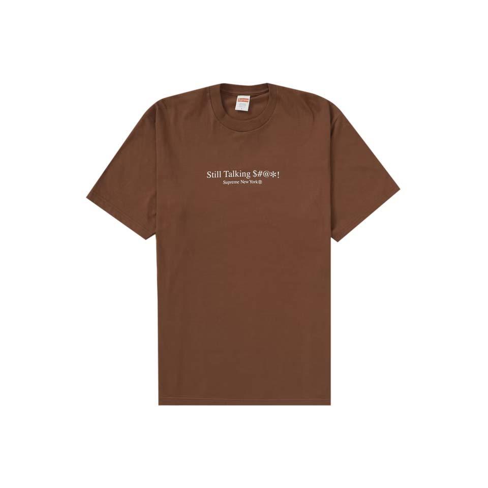 Supreme Still Talking T-shirts Bruin | BE396ZG