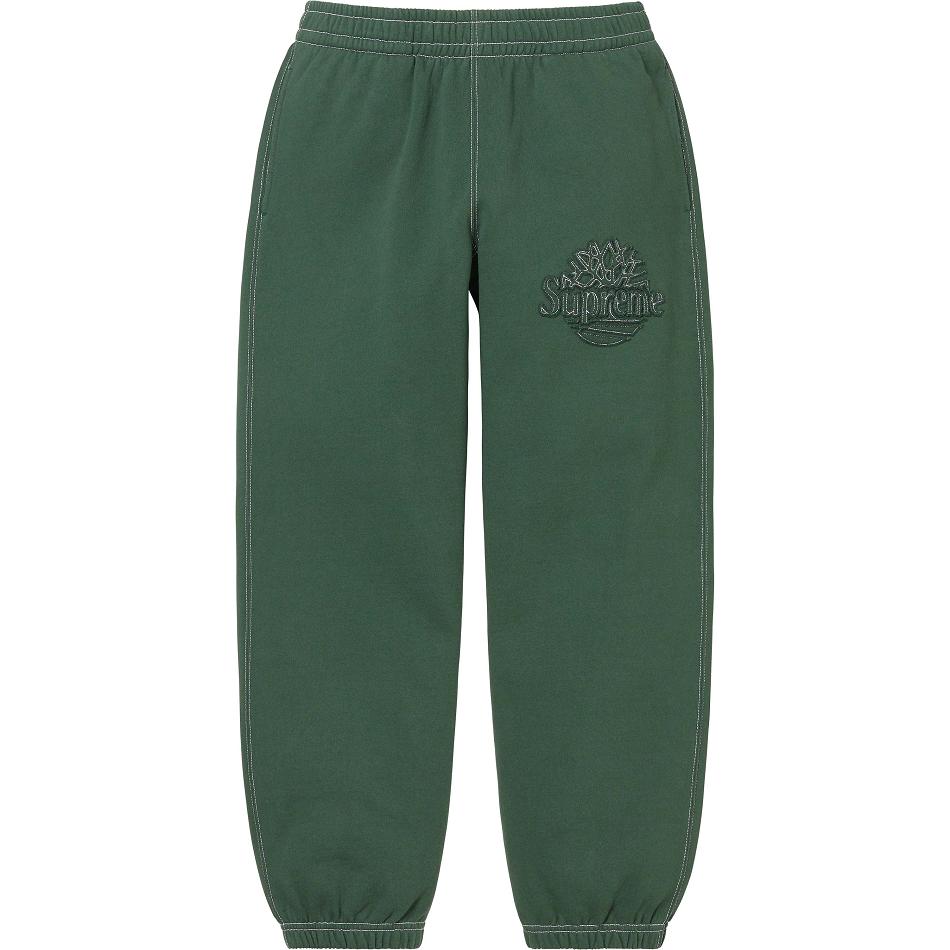 Supreme Timberland® Sweatpant Broek Groen | BE183GL