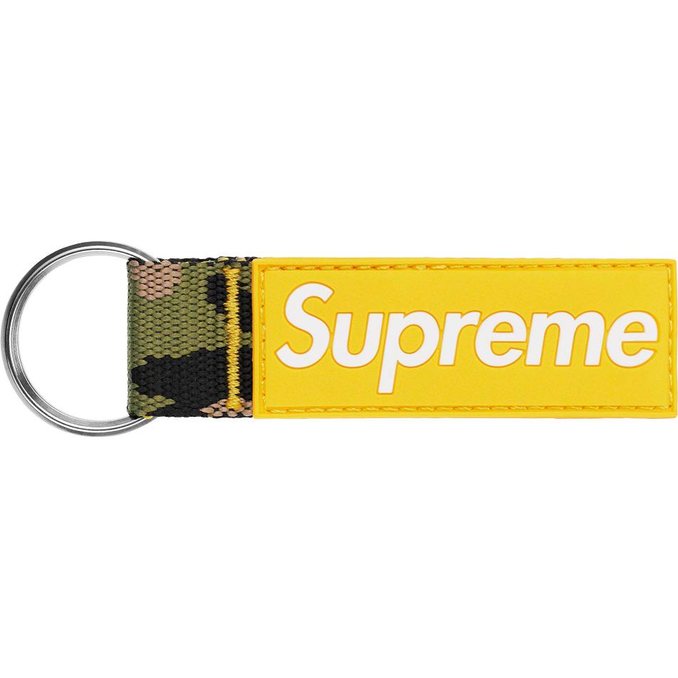 Supreme Webbing Keychain Accessoires Geel | BE410IS