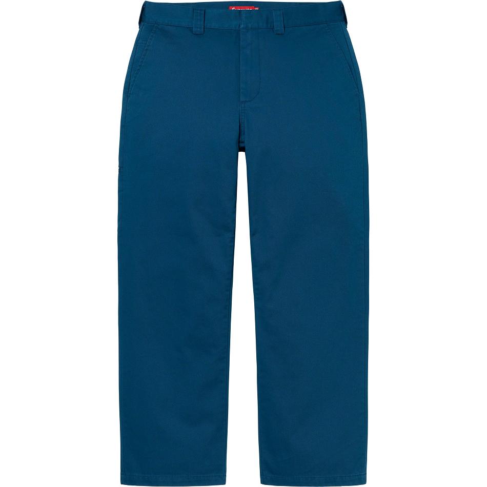 Supreme Werk Pant Broek Donkerblauw | BE171EX