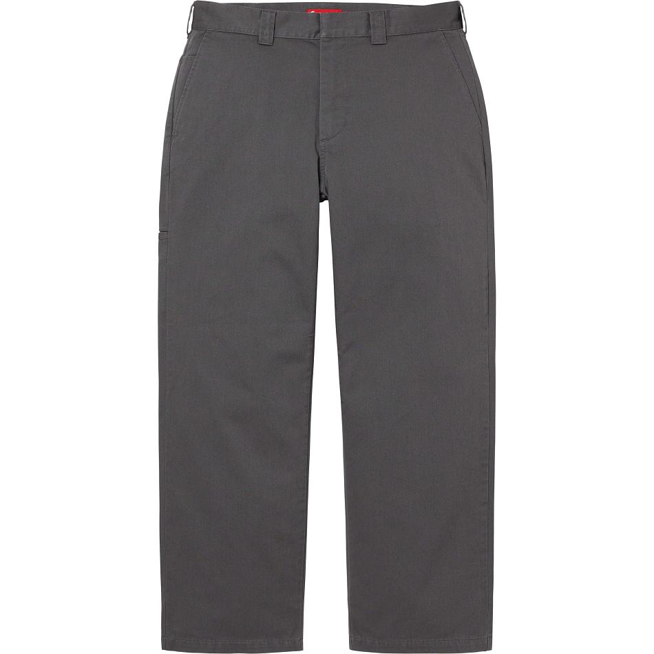 Supreme Werk Pant Broek Grijs | BE172RW