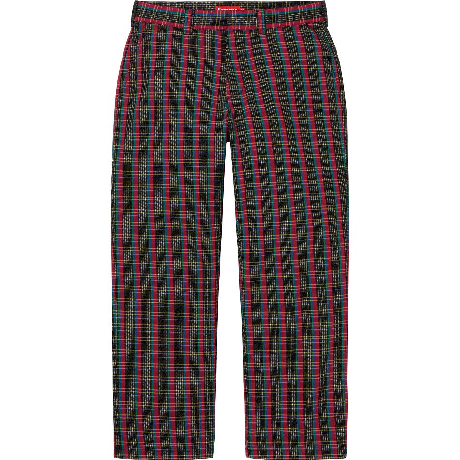 Supreme Werk Pant Broek Rood | BE170WY