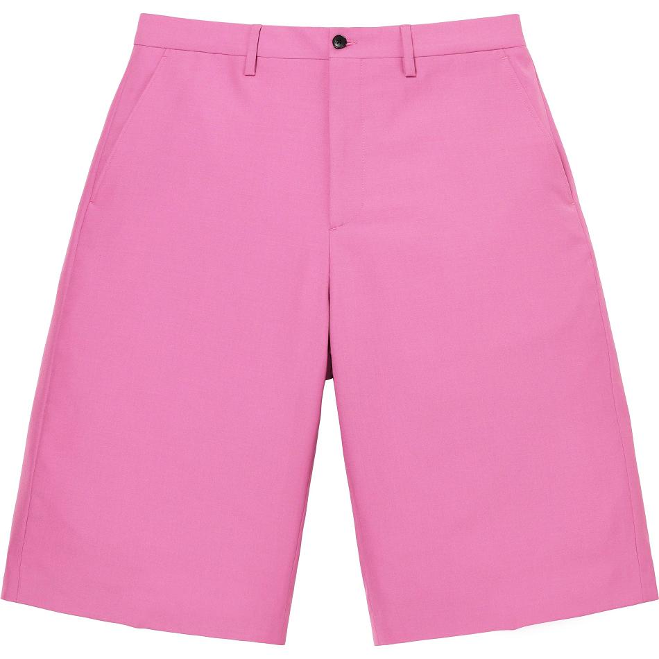 Supreme Wol Trouser Korte broek Roze | BE238KI