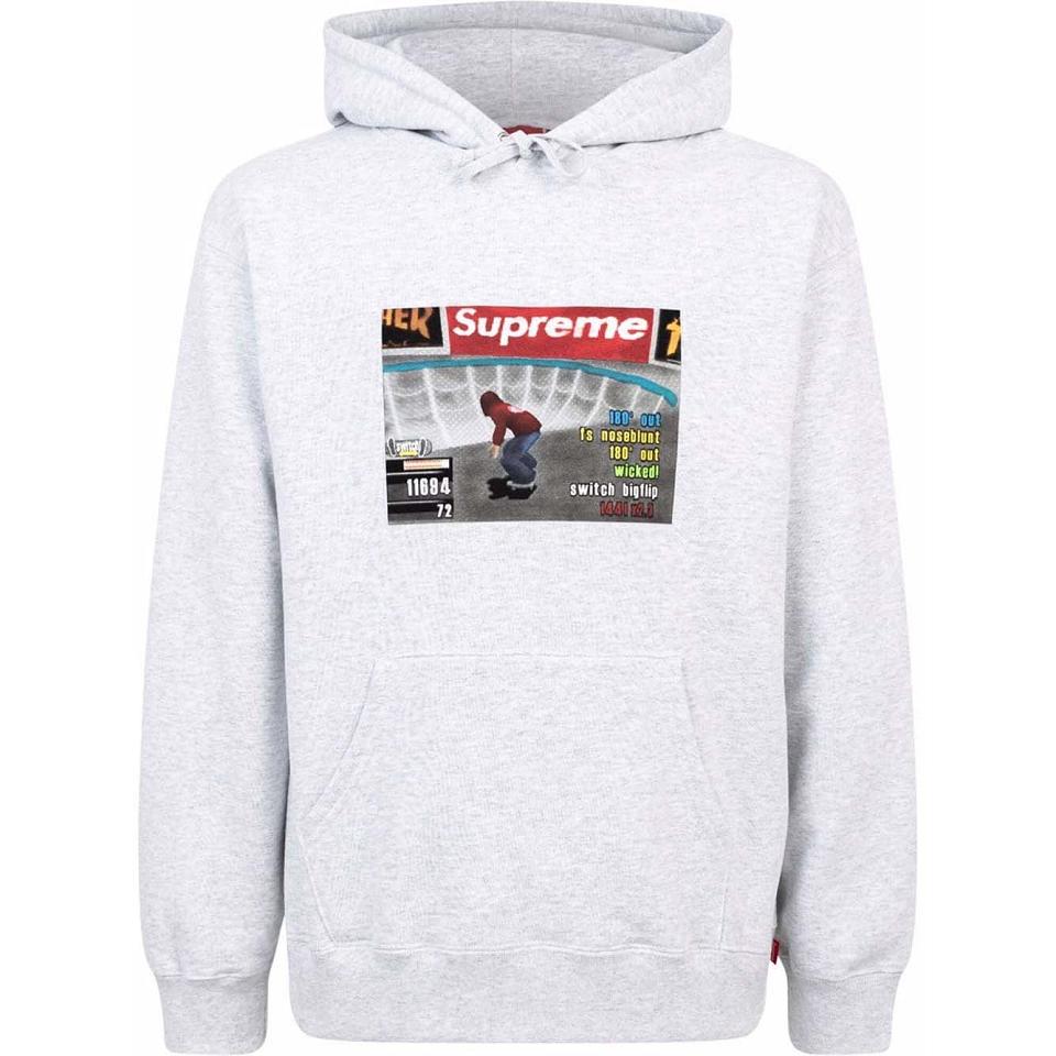 Supreme X Thrasher Logo Print “FW21” Hoodie Grijs | BE136ZG