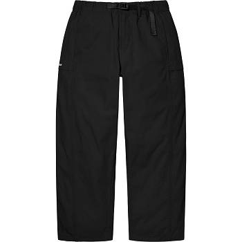 Supreme Belted Trail Pant Broek Zwart | BE176IS