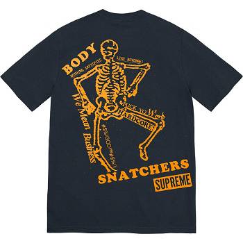 Supreme Body Snatchers Tee T-shirts Donkerblauw | BE347VD