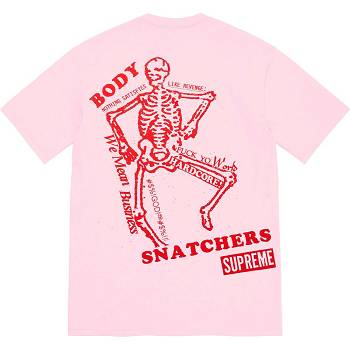 Supreme Body Snatchers Tee T-shirts Roze | BE345XF