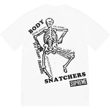 Supreme Body Snatchers Tee T-shirts Wit | BE346CE