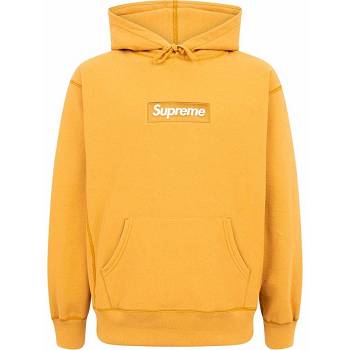 Supreme Box Logo Hoodie Geel | BE103DN