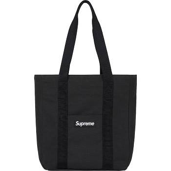 Supreme Canvas Tote Tassen Zwart | BE424CE