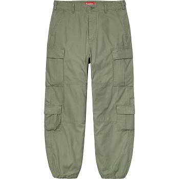 Supreme Cargo Pant Broek Olijfgroen | BE194MA