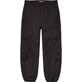 Supreme Cargo Pant Broek Zwart | BE195QZ