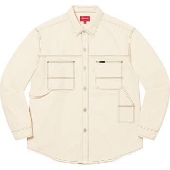 Supreme Denim Painter Overhemd Beige | BE202IS