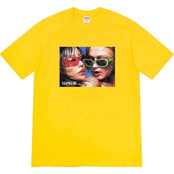 Supreme Eyewear Tee T-shirts Geel | BE367JJ