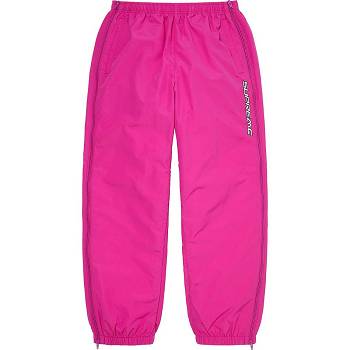 Supreme Full Zip Baggy Warm Up Pant Broek Roze | BE160KI