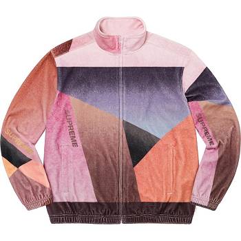 Supreme Geo Velour Track Jassen Roze | BE140BC