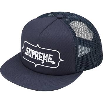 Supreme Highest Mesh Back 5-Panel Hoeden Donkerblauw | BE459TV