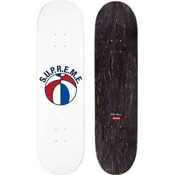 Supreme League Skateboard Accessoires Wit | BE420KI