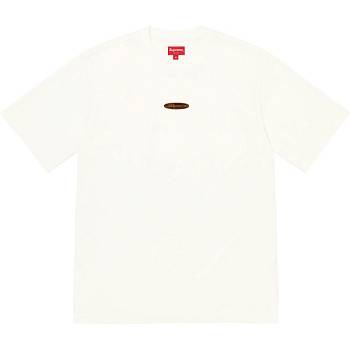 Supreme Oval Logo S/S Top Truien Wit | BE252YU