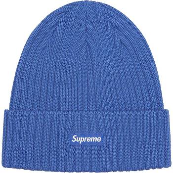 Supreme Overdyed Beanie Hoeden Blauw | BE434YU