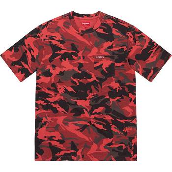 Supreme S/S Pocket Tee Truien Rood | BE273QZ