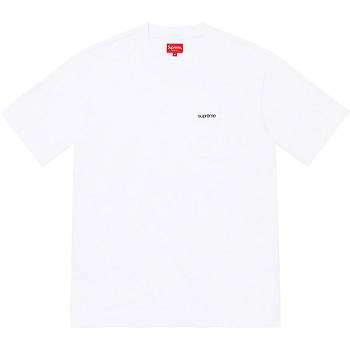 Supreme S/S Pocket Tee Truien Wit | BE269VD