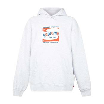 Supreme Shine Logo Print Hoodie Wit | BE123UT