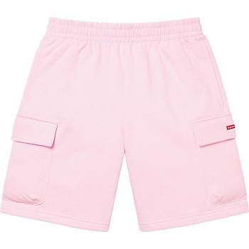 Supreme Small Box Baggy Cargo Sweat Korte broek Roze | BE224RW