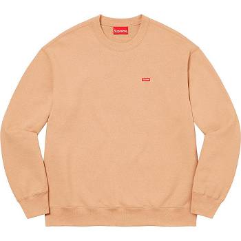 Supreme Small Box Crewneck Sweatshirts Oranje | BE306IS